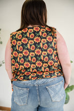 Load image into Gallery viewer, Seeking Sunflowers Lace Tank