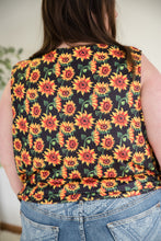 Load image into Gallery viewer, Seeking Sunflowers Lace Tank