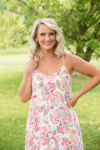 Load image into Gallery viewer, Paisley Paradise Maxi Dress