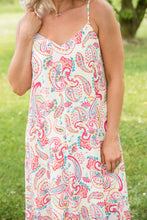 Load image into Gallery viewer, Paisley Paradise Maxi Dress