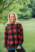 Load image into Gallery viewer, Once More Plaid Sweater
