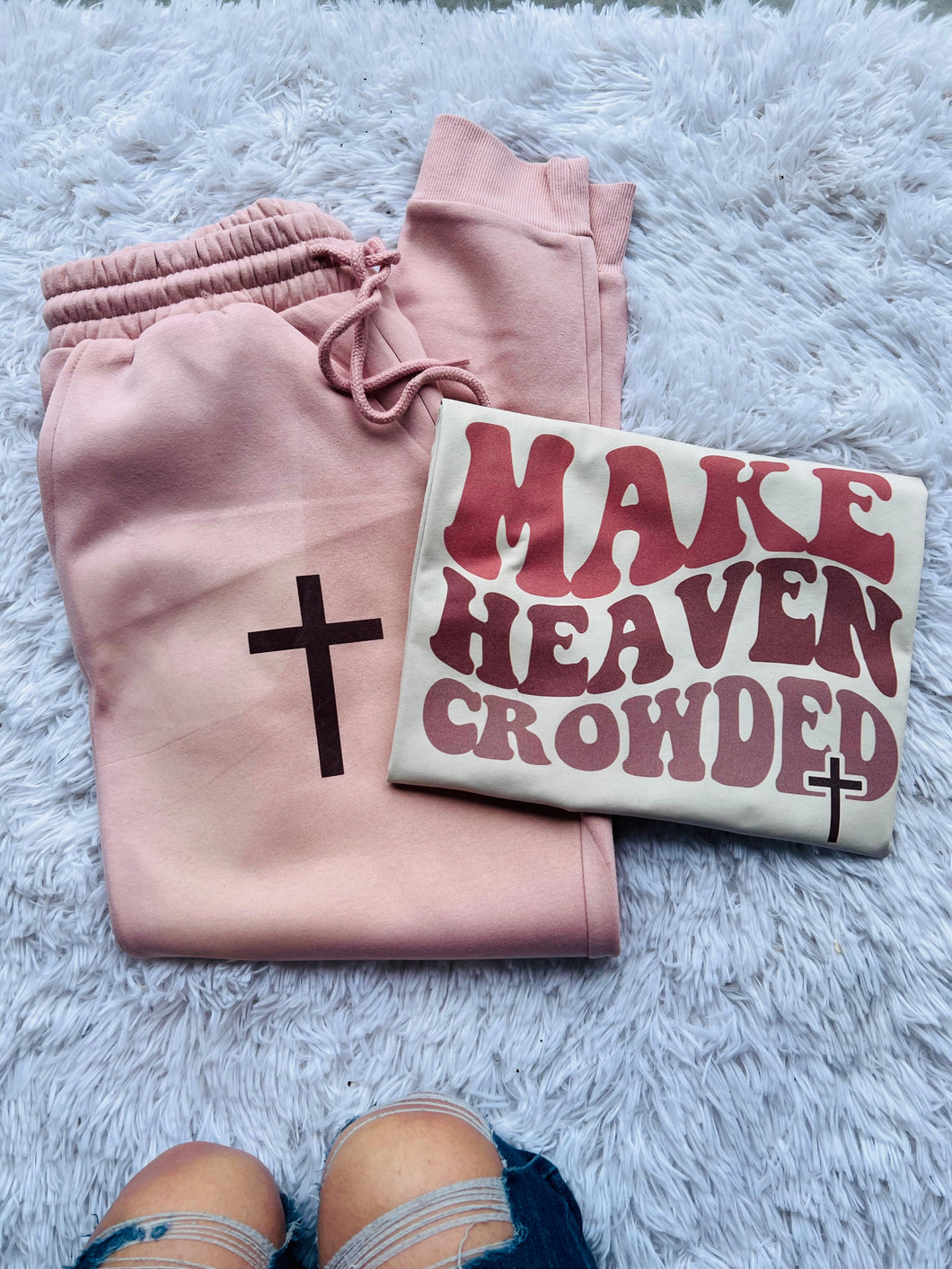 Make Heaven Crowded Tee OR Jogger PREORDER (SHIP DATE 7/25)
