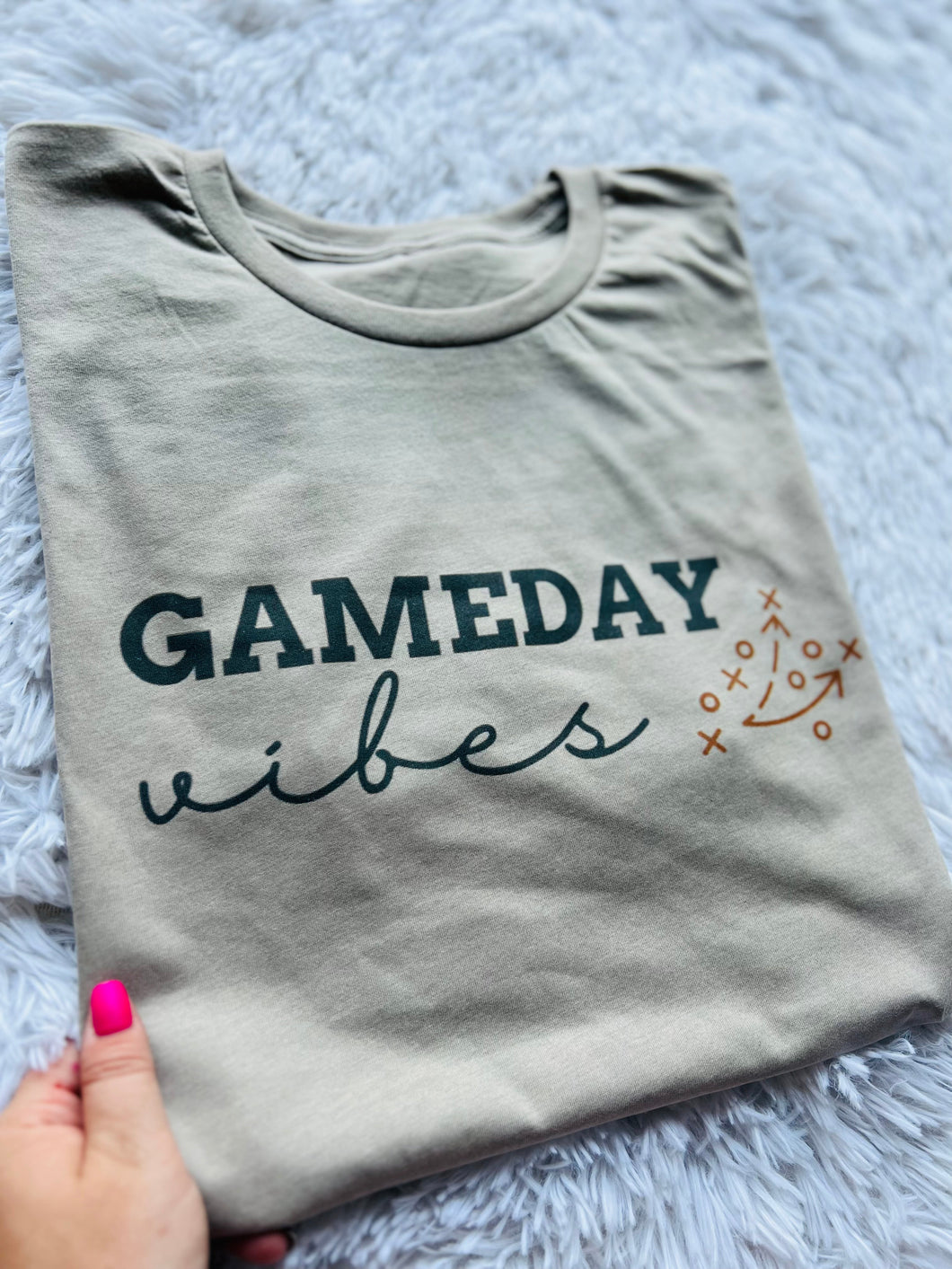 Game Day Vibes Play Graphic Tee PREORDER (SHIP DATE 8/11)