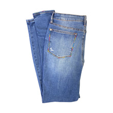 Load image into Gallery viewer, Enchanting Embroidered Judy Blue Skinny Jeans
