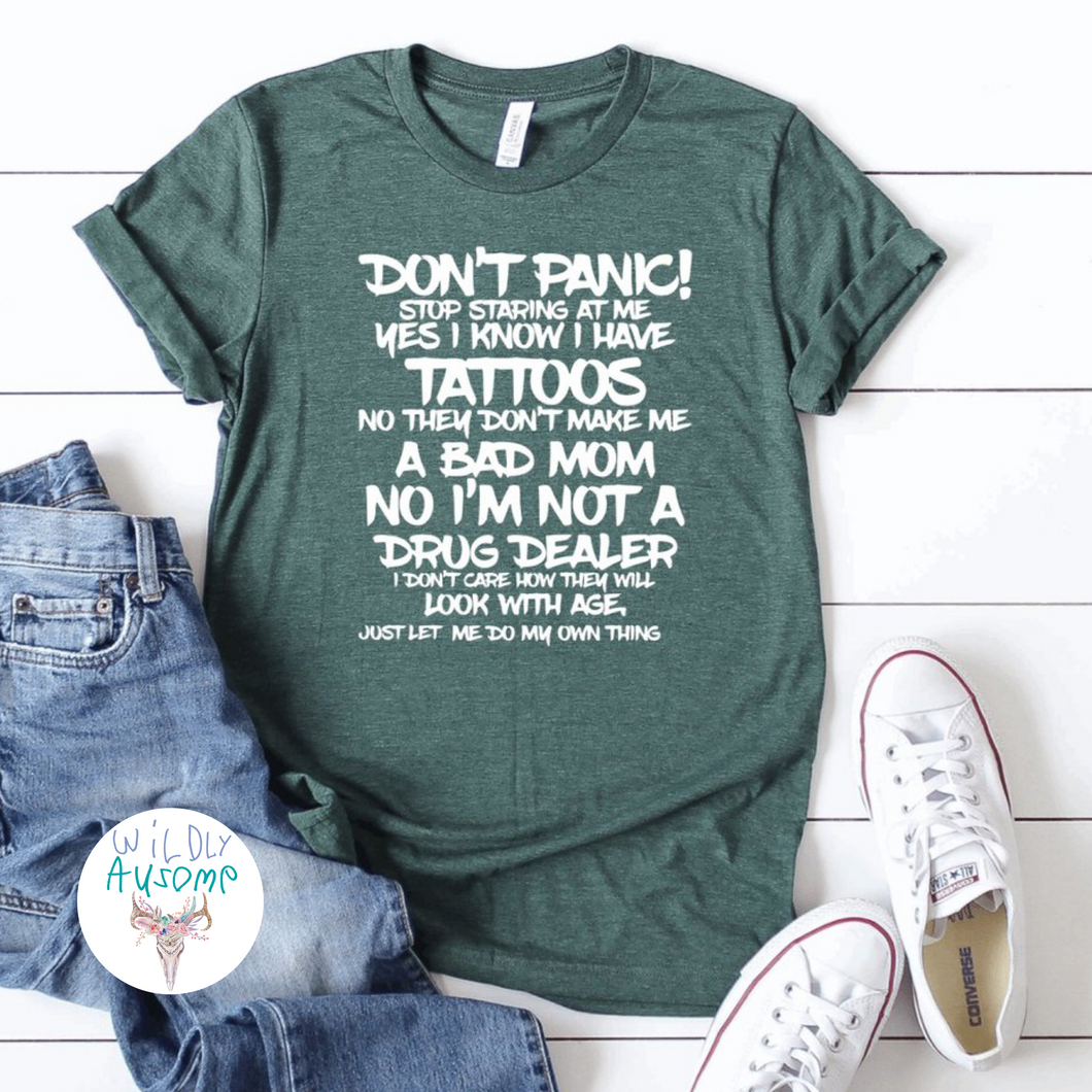 Don’t Panic, Not A Bad Mom